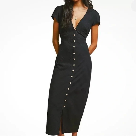 Free people New In Town Midi Dress - Picture 2 of 11